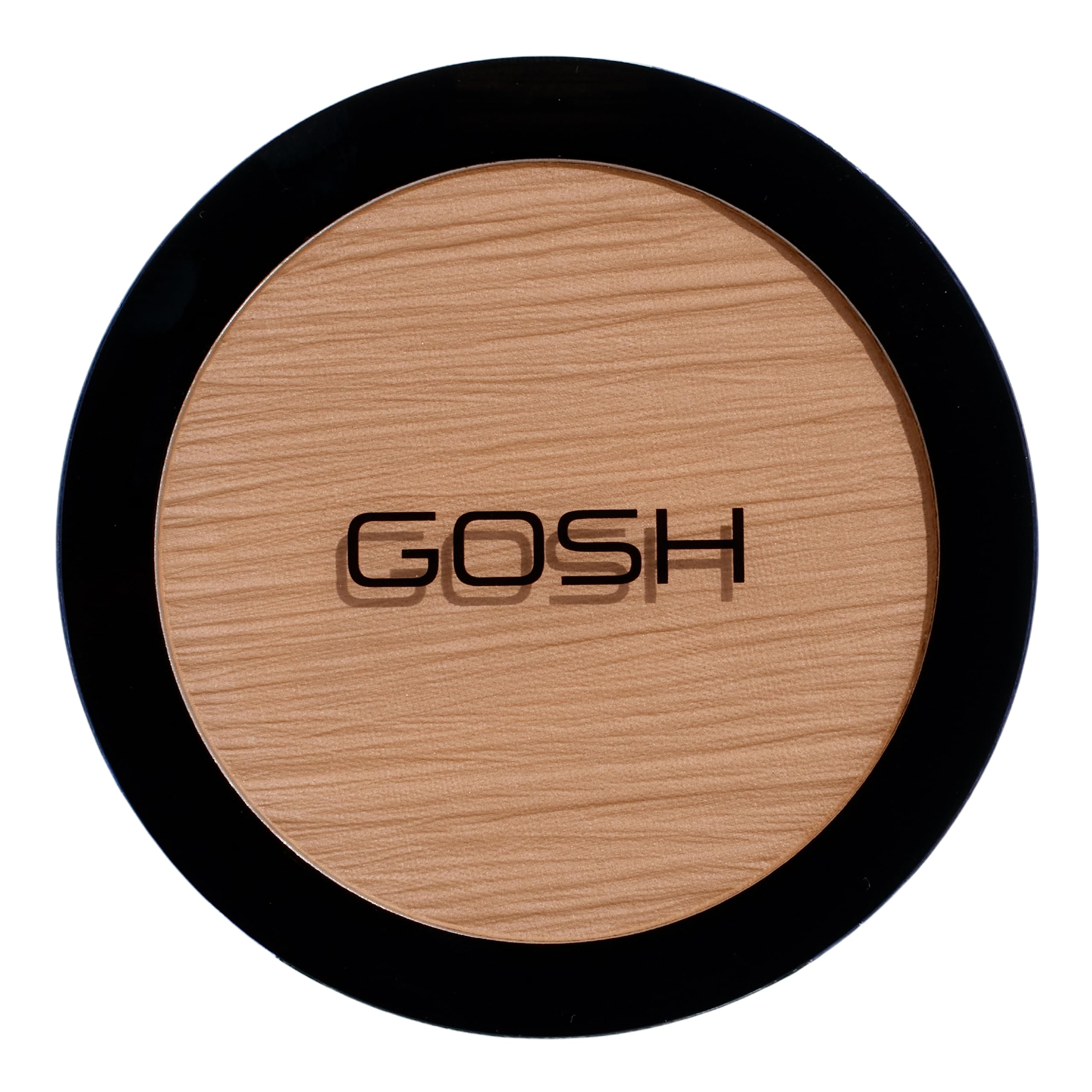GOSH Bronzing Powder vegan I Bronzer for sun-kissed skin I Perfume-free powder for a healthy and natural bronze glow I Sun powder for cheeks, shoulders, décolleté I 002 Natural