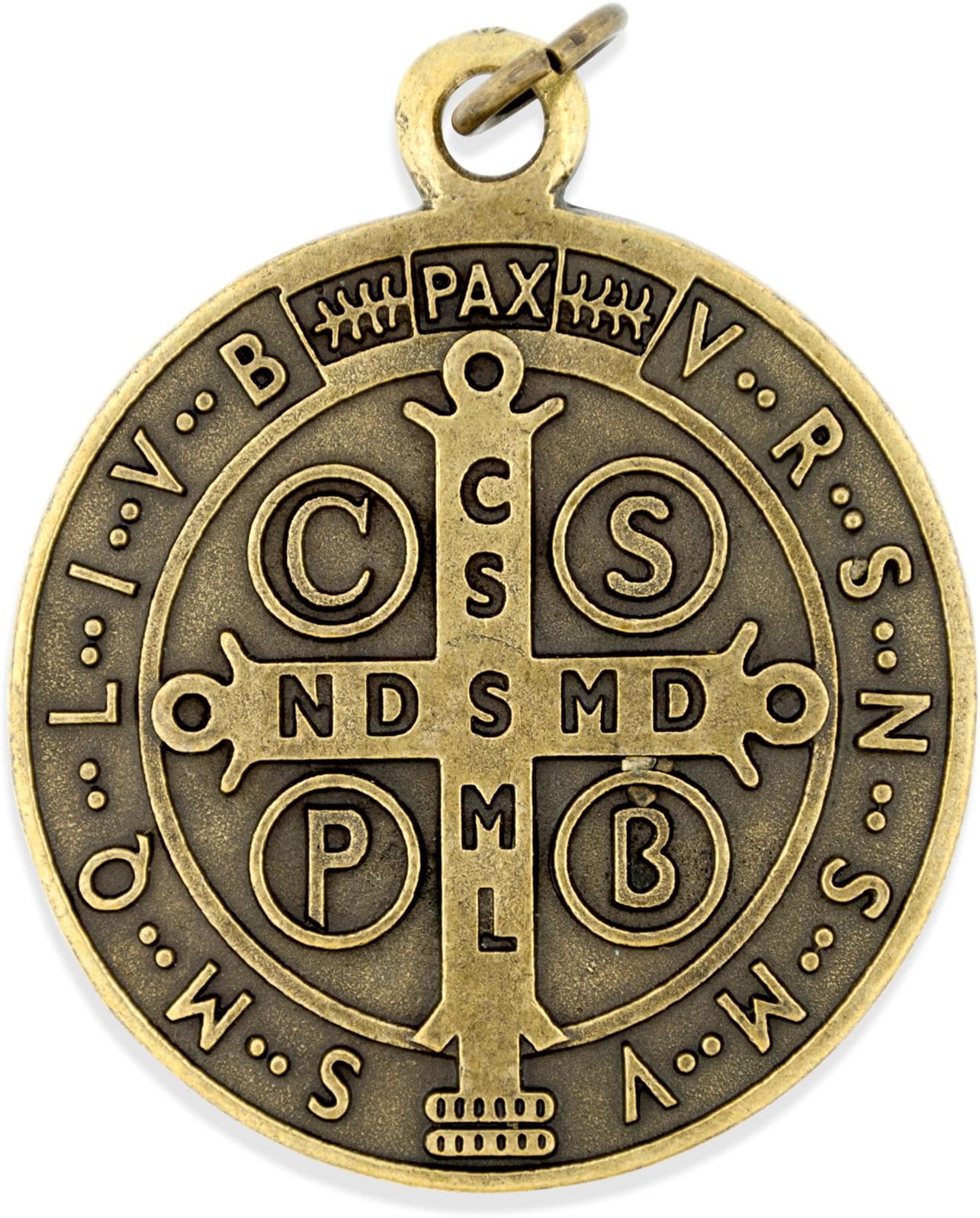 Vatican Imports Large Saint Benedict Medal - 2" Diameter