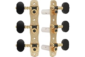 Gotoh Classical Guitar Tuners, with Ebony Knobs