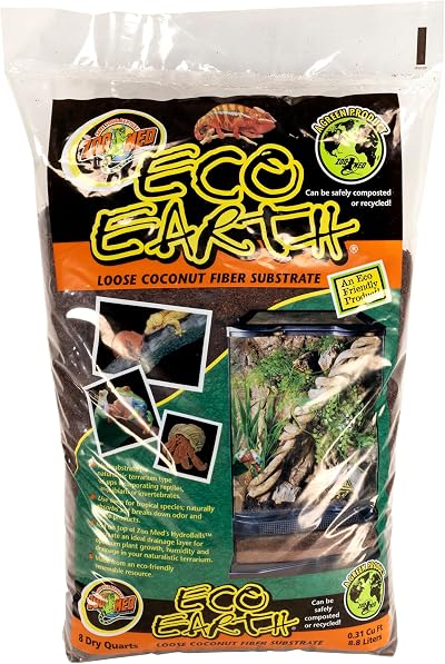Zoo Med EE-8 Eco Earth Substrate Loose Pack 8.8 Litres