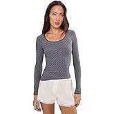 Free People Womens Love Letter Long Sleeve