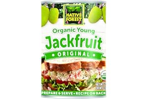 Native Forest Organic Jackfruit, Vegan Meatless Alternative, 14 Ounce(Pack of 6)