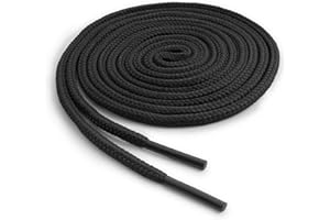 OrthoStep Round Athletic Shoelaces 2 Pair Pack - Made in USA