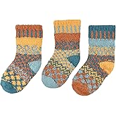 Solmate Socks Mismatched Baby Socks for Girls, Boys, Newborn, One Pair with a Spare