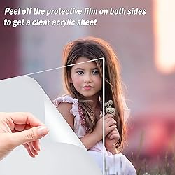 3 Pack Acrylic Sheet Plexiglass 12" x 12" x