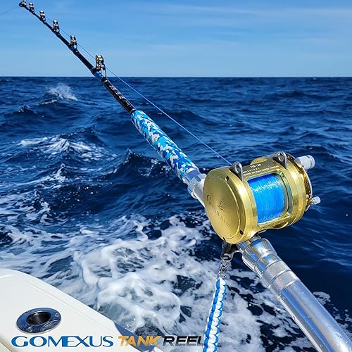 GOMEXUS Trolling Reel,Conventional Reels Saltwater for Tuna