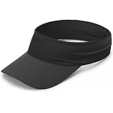 Cooling Sun Stretchy Visor Hat for Men Women,Soft Headband Visors | Lightweight,Packable,Sun UV Protection,Cooling Quick Drying,Elastic Band Visors Tennis Golf Fishing Running Outdoor Sports