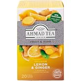 Ahmad Tea Tea Infusion, Lemon &amp; Ginger, 40G, 20 Count