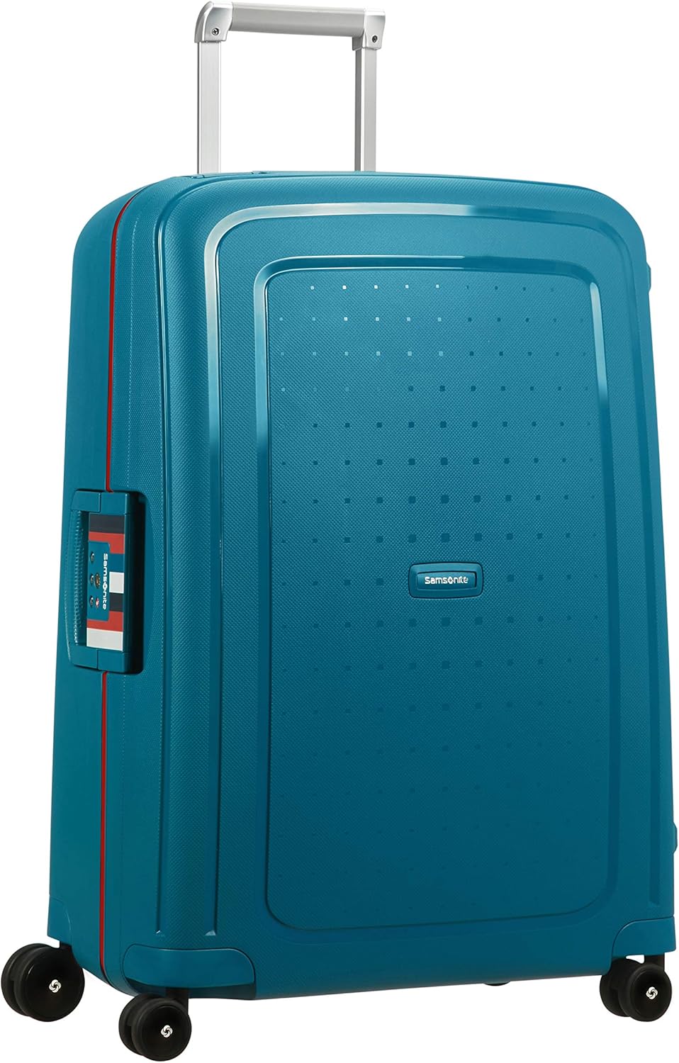 Samsonite S'Cure Spinner M Koffer, 69 cm, 79 L, blau (petrol blue stripes) Amazon.de Koffer Samsonite S'Cure Spinner M Koffer, 69 cm, 79 L, blau (petrol blue stripes) Amazon.de Koffer