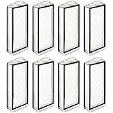 (8 Pack) Q5 Max+ Replacement HEPA Filters Compatible With Roborock Q5 Max+, Q5 Pro, Q5 Pro+, Q8 Max, Q8 Max+, Q7, Q7+, Q7 Max, Q7 Max+, Q5 Duoroller+ Robot Vacuum Cleaner, Replacement Parts Filters