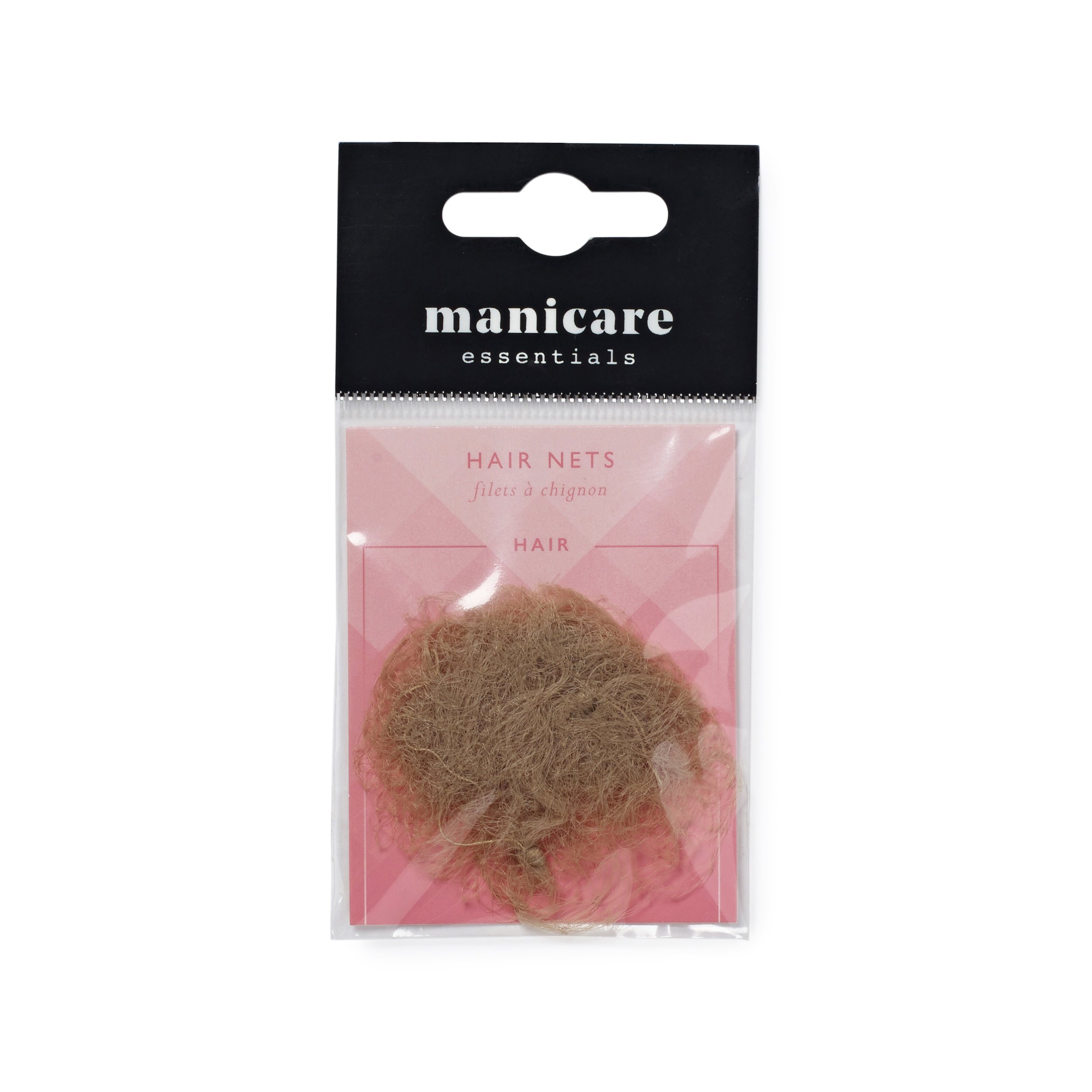Manicare Blonde Bun Net, Invisible Bun Net For Dance, Ballet, Gymnastics, Horse Riding, Small Hair Net To Hold Buns In Place, Suitable For All Hair Types