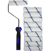 WHIZZ 25009 4" Xtrasorb Microfiber 3/8" Nap Mini Roller 10Pk