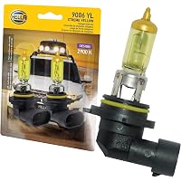 HELLA 9005 YL Xtreme Yellow Bulb – 12V 65W – Twin Pack – Blister Pack