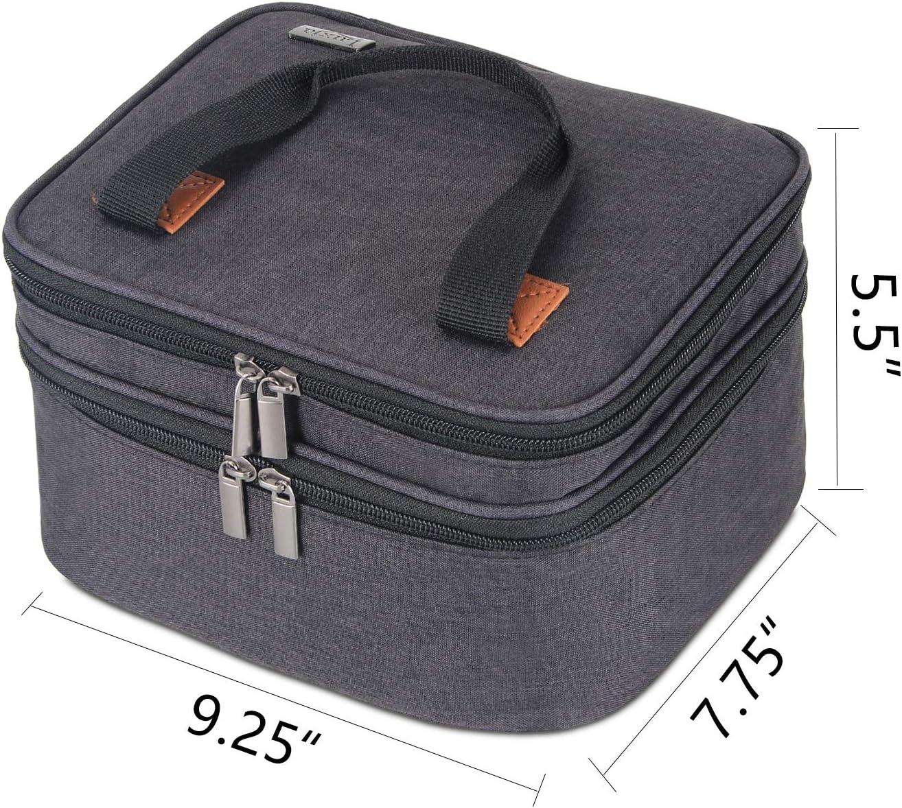 Luxja Carrying Bag for DR.J Mini Projector, Portable Case for Mini Projector and Accessories (Fits Most Major Mini Projectors), Black: Office Products
