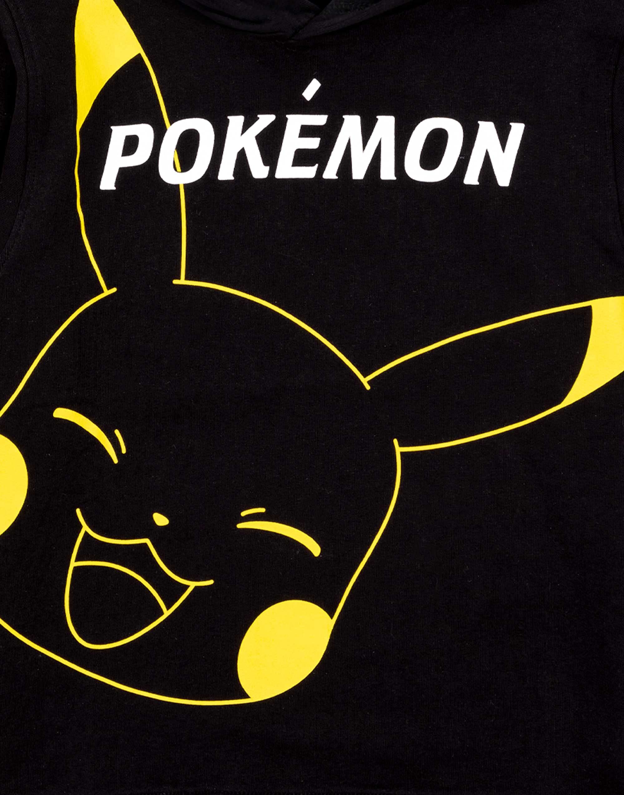 Pokemon Hoodie Jungen Kinder Game Geschenke Pikachu Black Pullover Pullover 4-5 Jahre 6
