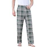 DITOK Men's Lightweight Pajama Pants Soft Lounge Sleep Joggers Adjustable Drawstring & Pockets All-Season Sleepwear