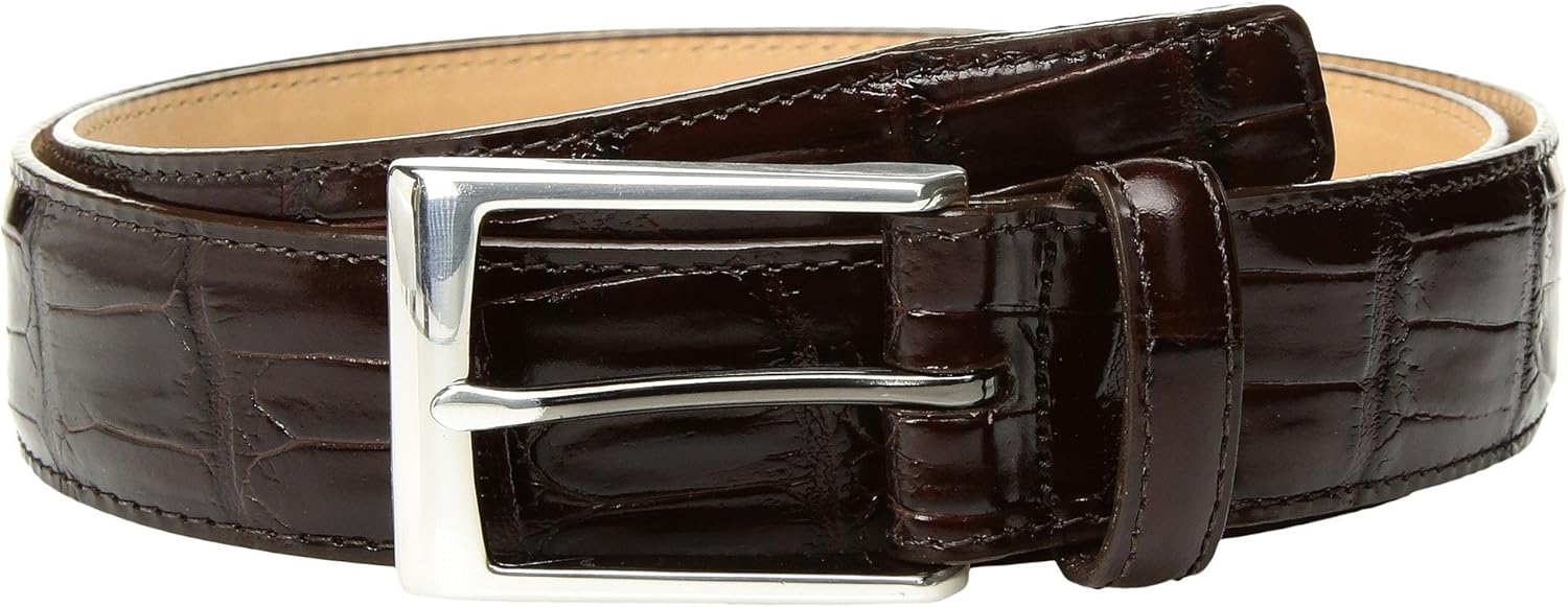 Brighton Orleans Belt Mens Leather Brown (32) Jewelry