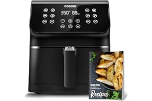 COSORI Pro II Air Fryer Oven Combo, 5.8QT Max Xl Large Cooker with 12 One-Touch Savable Custom Functions, Cookbook and Online