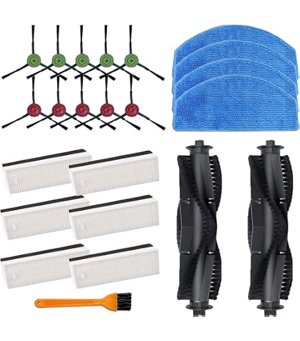 Ersatzteile-Set Für Roboterstaubsauger – Seitenbürsten, Filter, Mops Für BR150/BR151 & Mehr