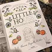 Little House Coloring Book: Coloring Book for Adults and Kids to Share ...