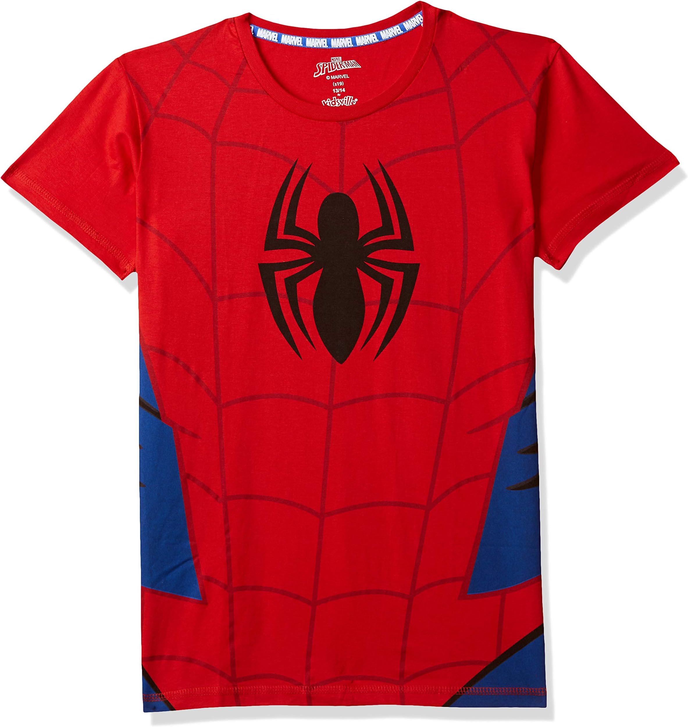 Spiderman By Kidsville Boy's Regular fit T-Shirt
