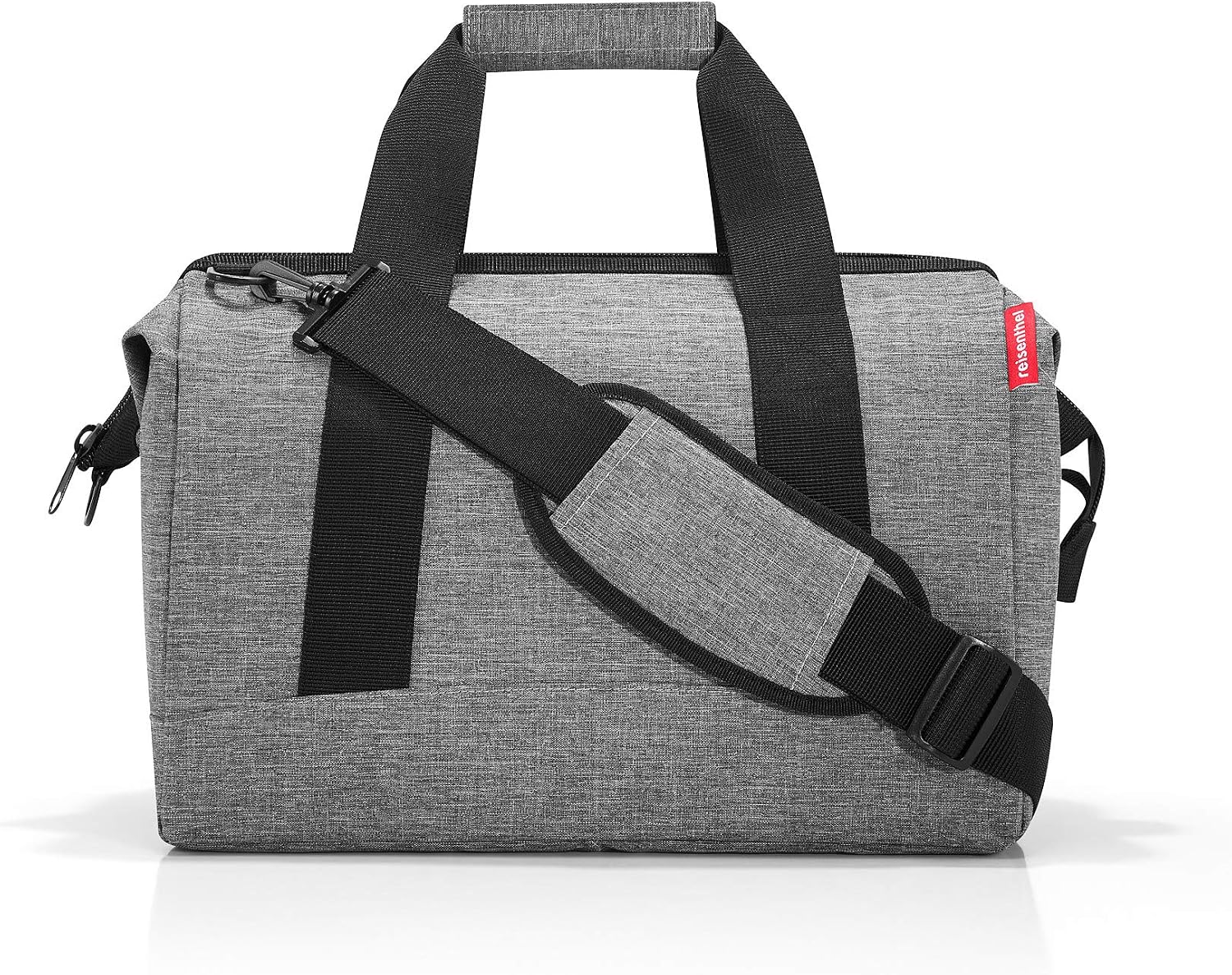 Reisenthel Allrounder M Twist Silver Sporttasche, 40 cm, 18 Liter, Twist Silver, Unica - Image 3