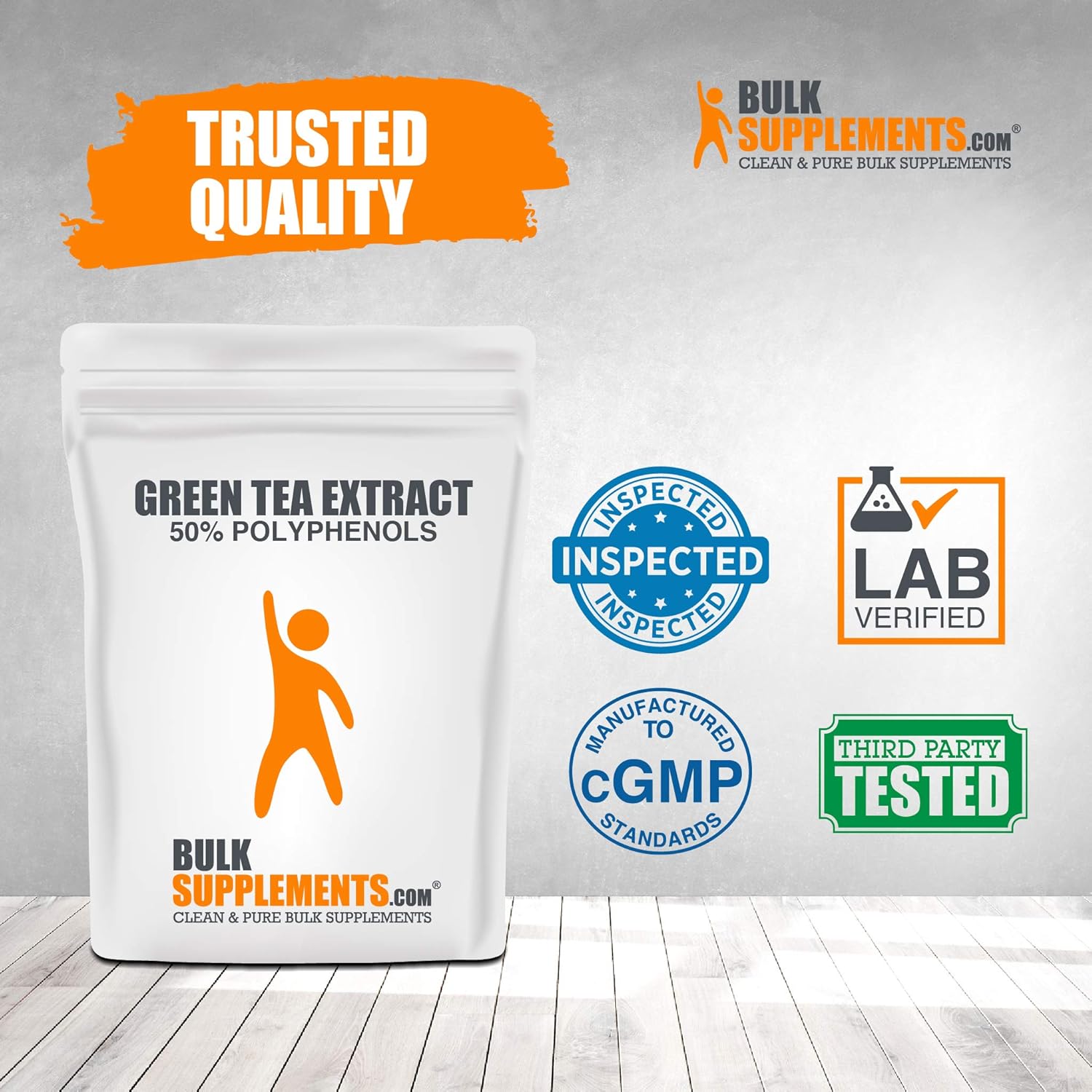 BulkSupplements Green Tea 50% Polyphenols Powder (250 Grams): Health & Personal Care
