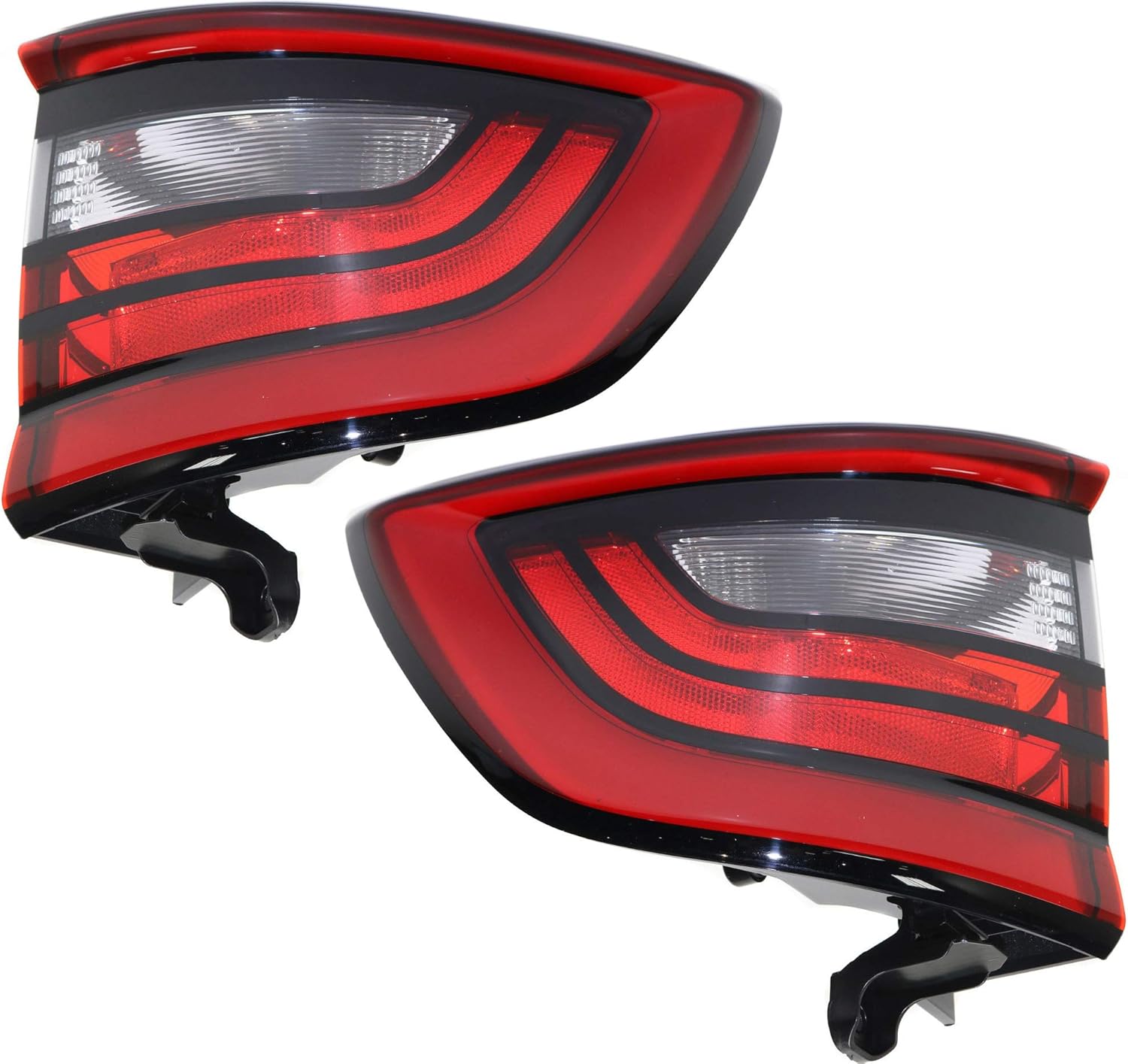 Tail Light Set of 2 Compatible With 20142018 Dodge Durango