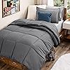 Bare Home Bed-in-A-Bag 5 Piece Comforter & Sheet Set - Twin XL - Goose Down Alternative - Ultra-Soft 1800 Premium Bedding Set
