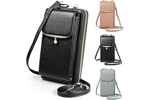 YICHEEY Cell Phone Purse Wallet Small Crossbody Bags for Women Mini Shoulder Bag with Card Slot
