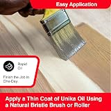 Unika Solid Wood Worktop Oil Multi Colour 375ml SWWOIL375ML-AZ view 2