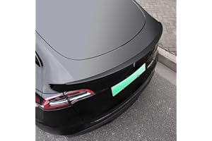 Bomely Spoiler Wing Compatible with 2020 2021 2022 2023 Tesla Model Y Car Rear Spoiler Wing Trunk Performance Lip Kit for Tesla Model Y Accessories (Matte Black)