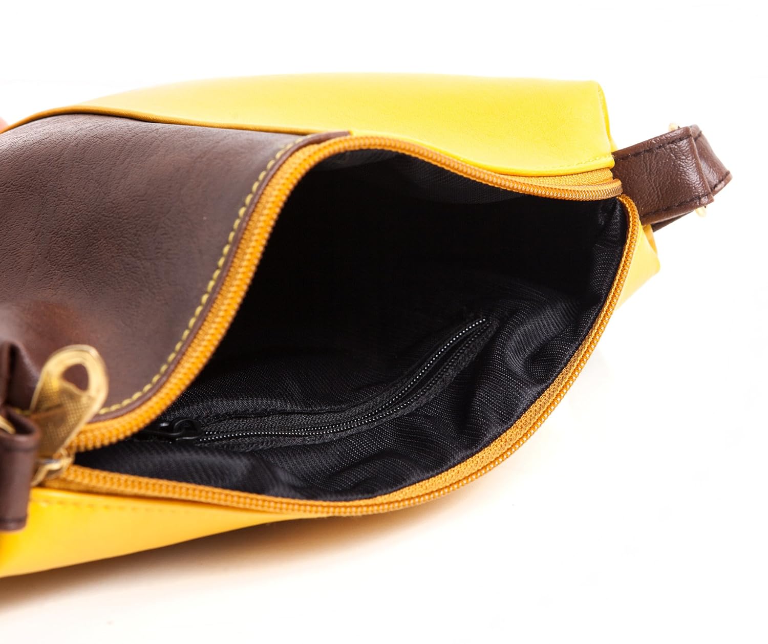 mammon women's leatherette handbag and sling bag combo (multicolour)