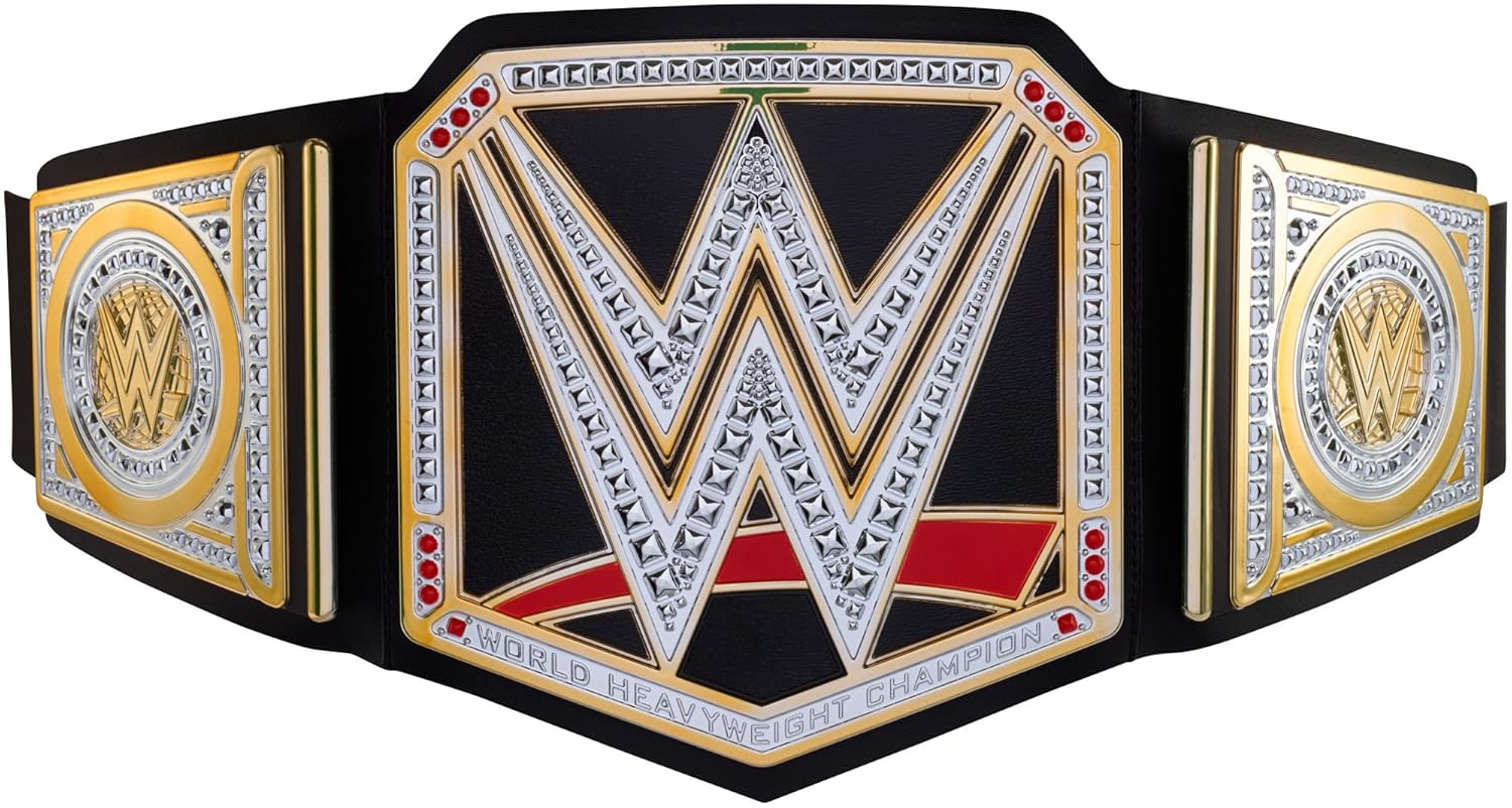 WWE World Heavyweight Championship Belt, Frustration-Free Packaging