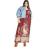 City Chic Women's Plus Size Maxi Faith Dress
