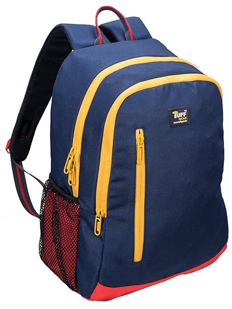 Tuff Gear Polyester England 27 L Navy Blue Light Weight College Bag