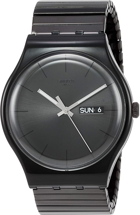 Swatch Reloj Digital de Cuarzo para Hombre con Correa de ...