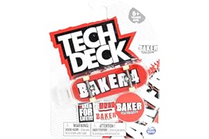 Tech-Deck Baker Skateboards Baker 4 OG Red Logo Ultra Rare 2020 Complete 96mm Fingerboard