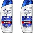 Head & Shoulders Shampoo and Conditioner 2 in 1, Anti Dandruff Treatment and Scalp Care, Old Spice Pure Sport for Men, 23.7 fl oz, Twin Pack