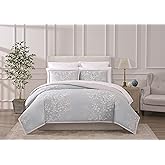 Charisma Terra Grey Queen 3 Piece Comforter Set