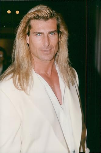 Amazon Com Vintage Photo Of Fabio Model Entertainment Collectibles