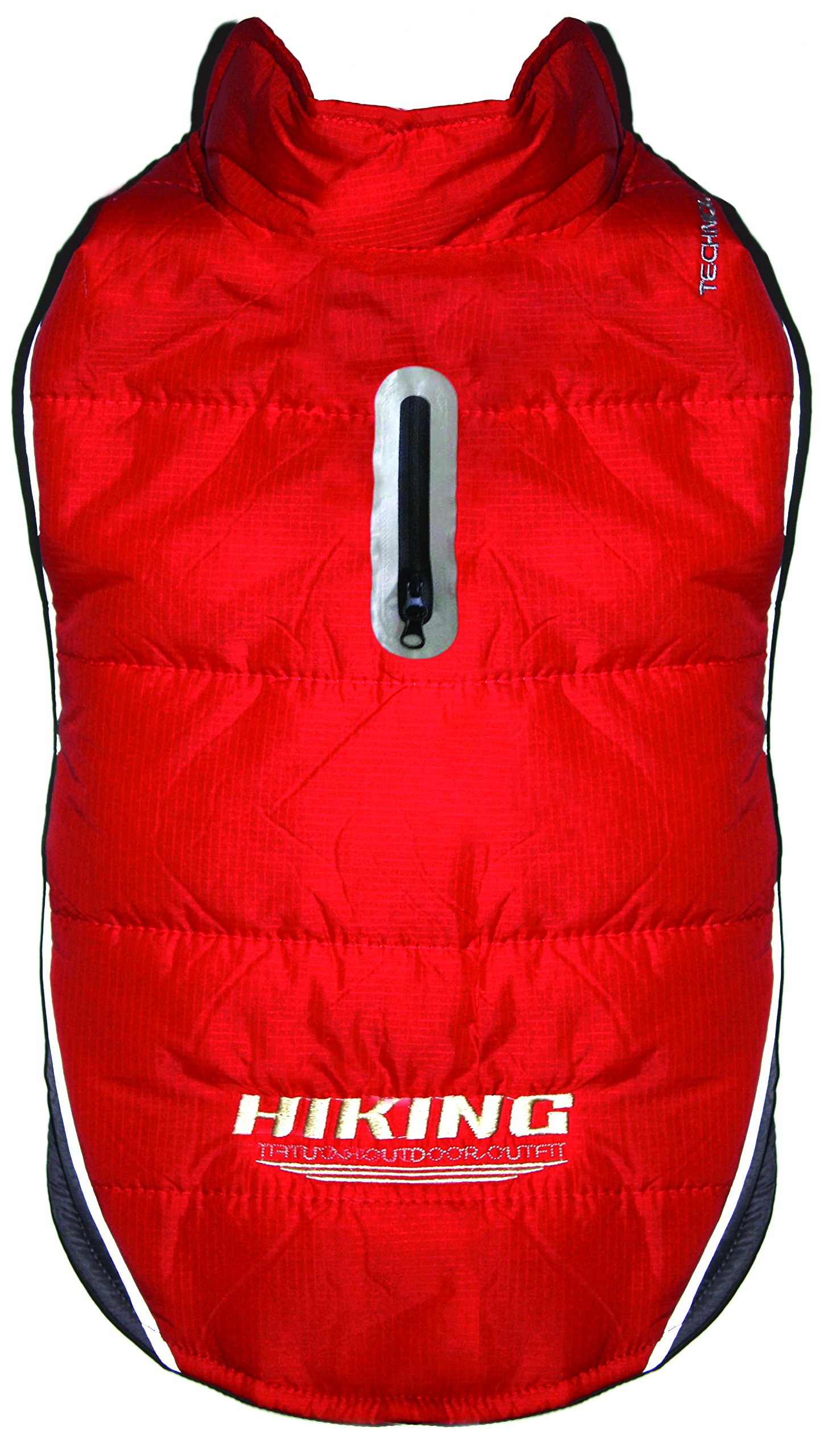 Croci Waterproof Coat Hiking for Dogs, 75-78 cm, Red