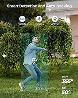 Reolink 4K Outdoor PTZ Security Camera 3X Optical Zoom WiFi 6 E1 Outdoor Pro view 3