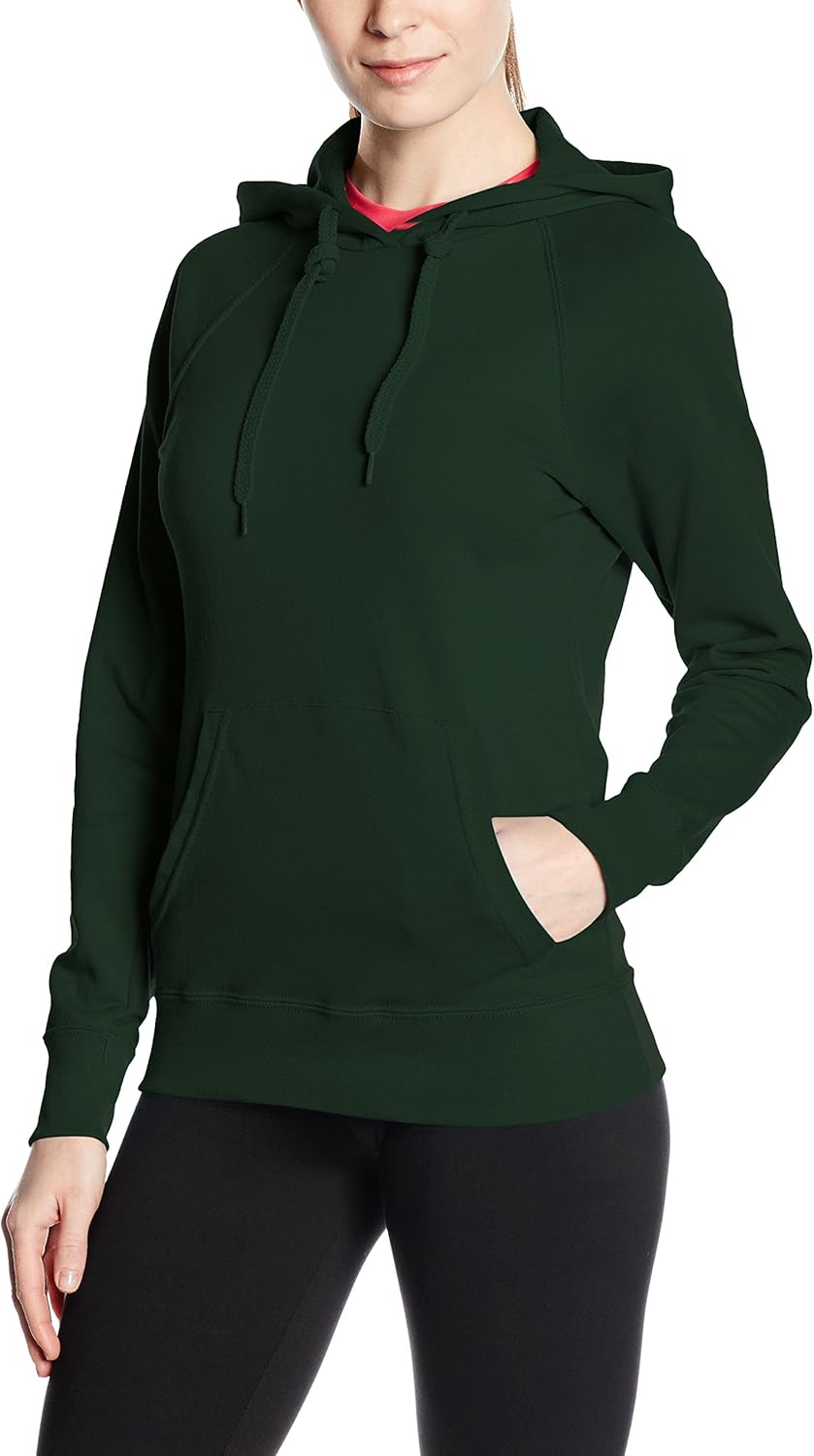 ladies green hoodie