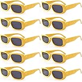 Fsmiling Gold Sunglasses Bulk Classic Sunglasses Pack Costume Glasses Shades Cool Eyewear for Men & Women-4/8/10/20Pack