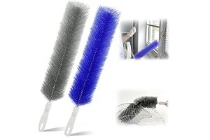 Bendable Microfiber Head, 2026 Fan Cleaner Brush Reusable Dust Remover Washable ldeal for Electric Fans Air Conditioning, Hom