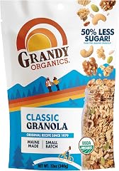 Grandy Oats, Granola Classic Organic, 12 Ounce