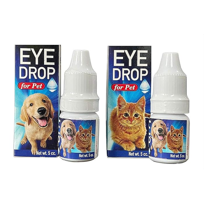 Buy 2 Box 10 ML. Pet Eye Drop & Pet Eye Health Ointment, Eye Drop for