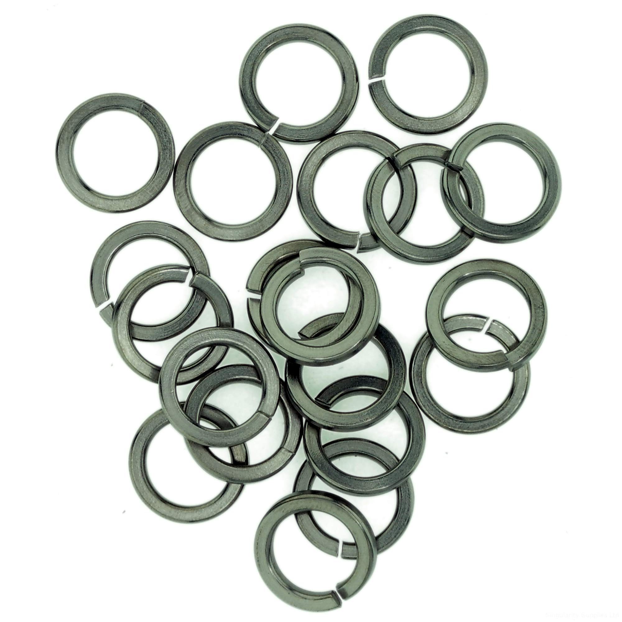 M18 (18mm) Square Spring Split Lock Washer - Stainless Steel (A2) (Pack of 20) โ image 1