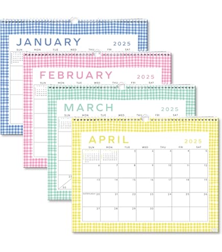 S&O Palm Beach Wall Calendar From July 2025-Dec 2026 - Tear-Off Monthly